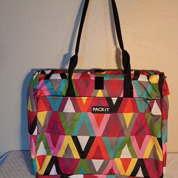 Bags New Packit Freezable Picnic Tote Look At Both Pictures Poshmark